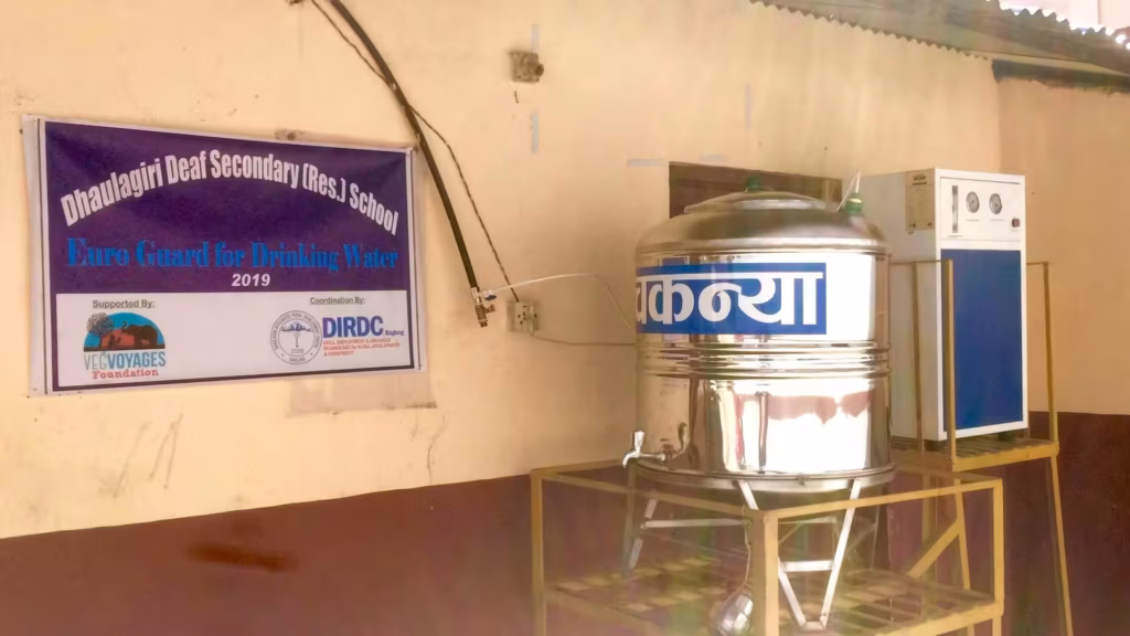 Foundation Foundation Nepal Hearing Impaired School Water Filtration