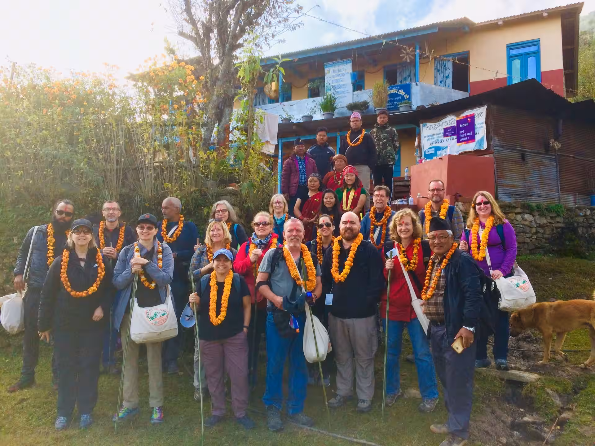 Nepal Bhakunde Home Community Group Photo